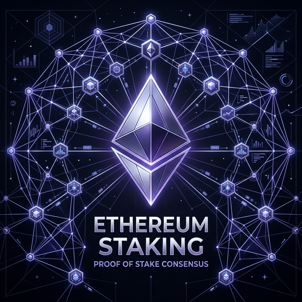 Illustration of Ethereum Proof-of-Stake validator mesh