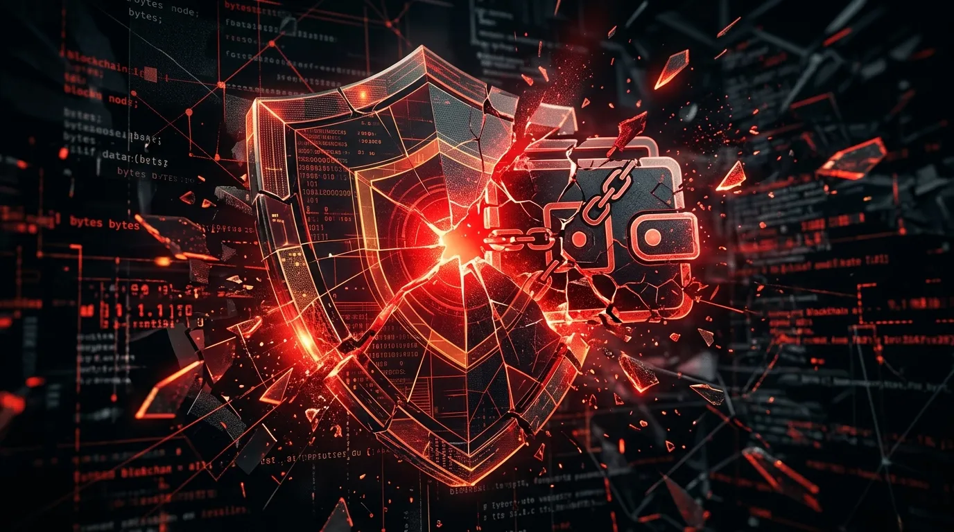 Emergency alert indicating a hacked crypto wallet due to SIM swap