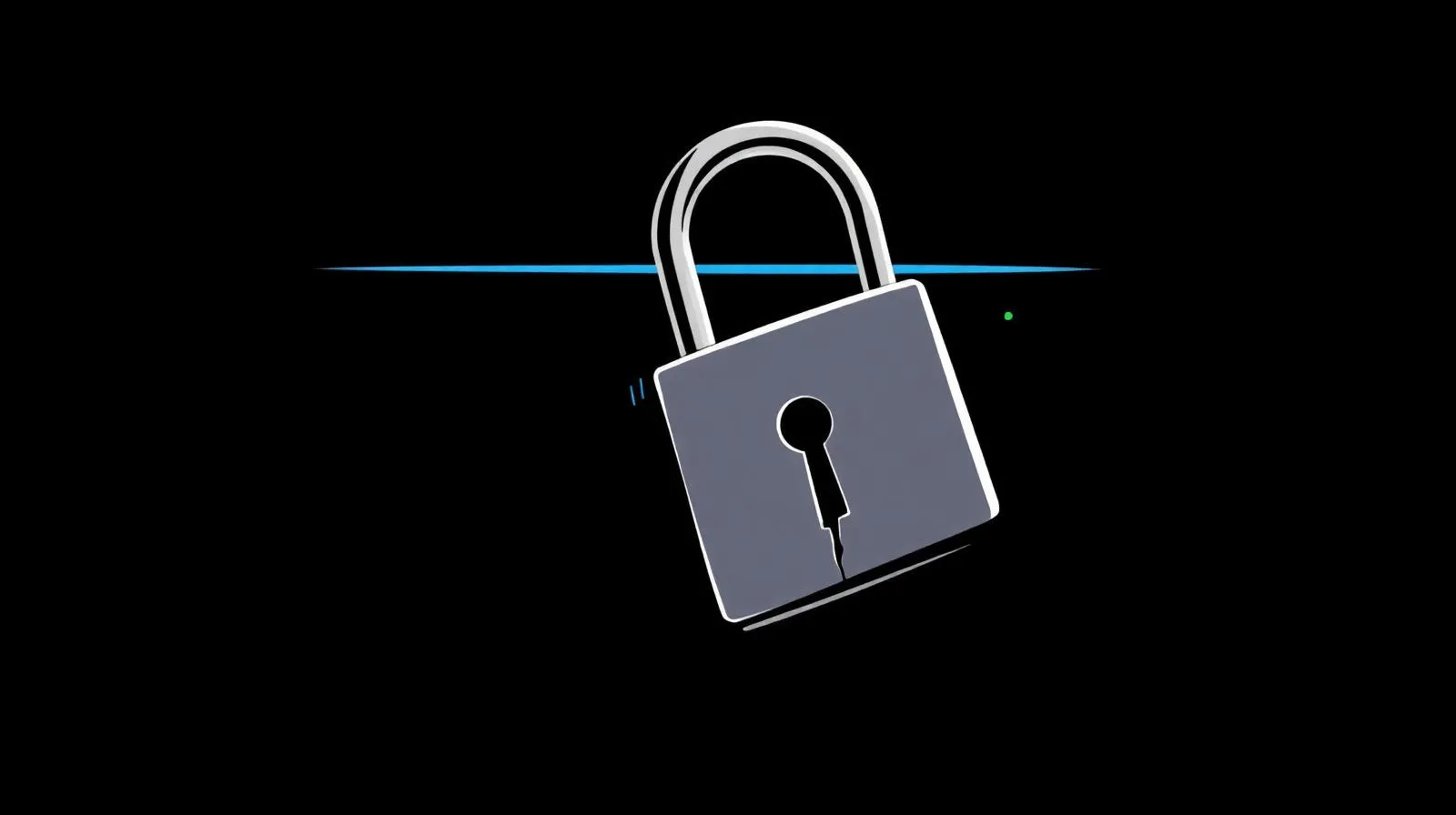 Padlock and phishing warning indicating an address poisoning attack